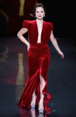 SASHA COHEN at Go Red for Women, The Heart Truth Fashion Show in New York