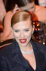 SCARLETT JOHANSSON at Cesar Film Awards in Paris
