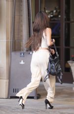 SELENA GOMEZ Arrives at a Hotel in Beverly Hills