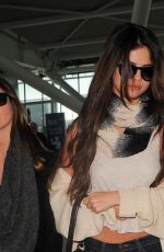 SELENA GOMEZ Arrives at Heathrow Airport in London