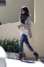 SELENA GOMEZ in Ripped Jeans Out in Los Angeles