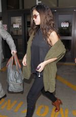 SELENA GOMEZ Laeaves LAX Airport