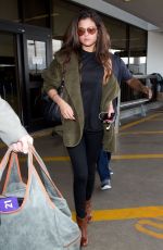 SELENA GOMEZ Laeaves LAX Airport