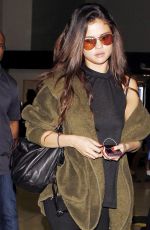 SELENA GOMEZ Laeaves LAX Airport