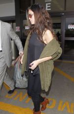 SELENA GOMEZ Laeaves LAX Airport