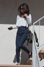 SELENA GOMEZ Leaves a Casting Call in Studio City