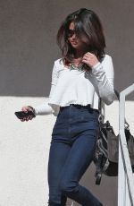 SELENA GOMEZ Leaves a Casting Call in Studio City