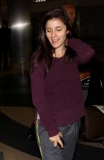 SHIRI APPLEBY at LAX Airport in Los Angeles