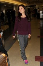 SHIRI APPLEBY at LAX Airport in Los Angeles