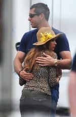 SOFIA VERGARA and Nick Loeb Out and About in Sydney