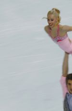 STACEY KEMP and David King at 2014 Winter Olympics in Sochi