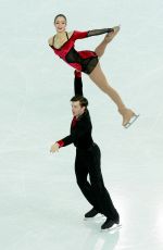 STEFANIA BERTON and Ondrej Hotarek at 2014 Winter Olympics in Sochi