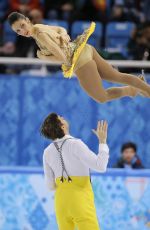STEFANIA BERTON and Ondrej Hotarek at 2014 Winter Olympics in Sochi