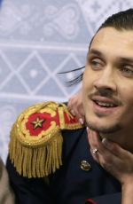 TATIANA VOLOSOZHAR and Maxim Trankov at 2014 Winter Olympics in Sochi