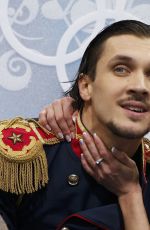 TATIANA VOLOSOZHAR and Maxim Trankov at 2014 Winter Olympics in Sochi