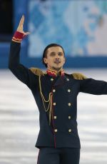 TATIANA VOLOSOZHAR and Maxim Trankov at 2014 Winter Olympics in Sochi