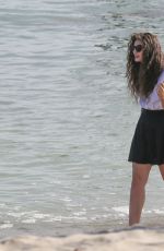 TAYLOR SWIFT and LORDE at a Beach in Malibu