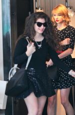 TAYLOR SWIFT and LORDE Out Shopping in West Hollywood