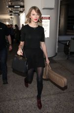 TAYLOR SWIFT at LAX Airport in Los Angeles