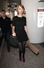 TAYLOR SWIFT at LAX Airport in Los Angeles
