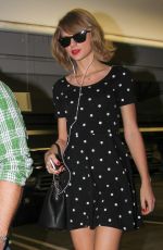 TAYLOR SWIFT in Short Dress Out Shoping in Hollywood