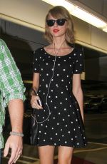 TAYLOR SWIFT in Short Dress Out Shoping in Hollywood