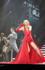 TAYLOR SWIFT Performs at Her Red Tour in O2 Arena in London