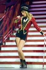 TAYLOR SWIFT Performs at Her Red Tour in O2 Arena in London