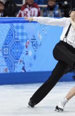 TESSA VIRTUE and Scott Moir at 2014 Winter Olympics in Sochi