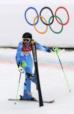 TINA MAZE at 2014 Winter Olympics in Sochi