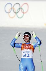 TINA MAZE at 2014 Winter Olympics in Sochi