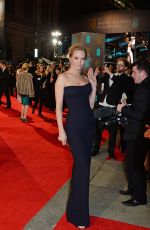 UMA THURMAN at 2014 BAFTA Awards in London