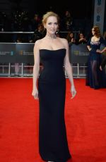 UMA THURMAN at 2014 BAFTA Awards in London