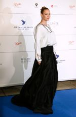 UMA THURMAN at 2014 Cinema for Peace Gala in Berlin
