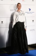 UMA THURMAN at 2014 Cinema for Peace Gala in Berlin