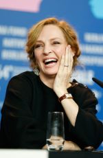 UMA THURMAN at Nymphomaniac Volume I Press Conference at 64th International Film Festival in Berlin