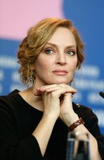 UMA THURMAN at Nymphomaniac Volume I Press Conference at 64th International Film Festival in Berlin