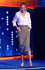 UMA THURMAN at The Jonathan Ross Show in London