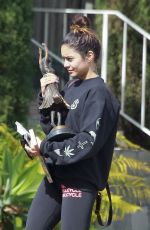 VANESSA and STELLA HUDGENS Out and About in Los Angeles