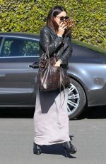 VANESSA HUDGENS Arrives a Studio in Santa Monica