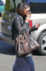 VANESSA HUDGENS Arrives a Studio in Santa Monica