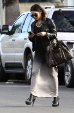 VANESSA HUDGENS Arrives a Studio in Santa Monica