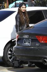 VANESSA HUDGENS at Coffee Bean and Tea Leaf in Los Angeles