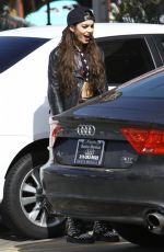 VANESSA HUDGENS at Coffee Bean and Tea Leaf in Los Angeles