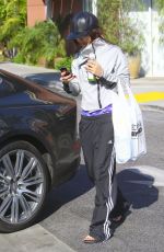 VANESSA HUDGENS Leaves Bed, Bath and Beyond in Studio City