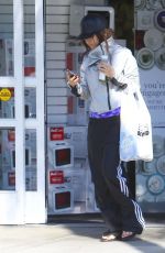 VANESSA HUDGENS Leaves Bed, Bath and Beyond in Studio City