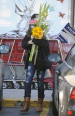 VANESSA HUDGENS Leaves Trader Joes in Los Angeles