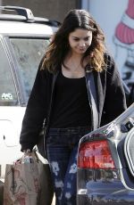 VANESSA HUDGENS Leaves Trader Joes in Los Angeles