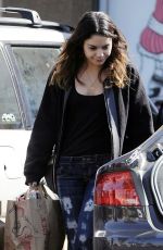 VANESSA HUDGENS Leaves Trader Joes in Los Angeles
