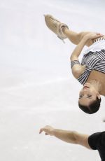 VERA BAZAROVA and Yuri Larionov at 2014 Winter Olympics in Sochi